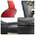 Bolsa de couro com studs Christian Louboutin Preto - vista 9