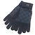Louis Vuitton Damier Graphite Wool Gloves Grey