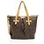 Bolsa tote Palermo GM em canvas Monogram Louis Vuitton Marrom
