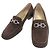 Mocassini in suede Salvatore Ferragamo marroni Marrone