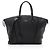 Borsa Soft Lockit MM in Taurillon Louis Vuitton Nero