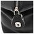 Borsa Soft Lockit MM in Taurillon Louis Vuitton Nero - vista 10
