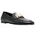 Mocassini in pelle con logo Dolce & Gabbana - vista 2