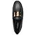 Mocassini in pelle con logo Dolce & Gabbana - vista 4