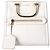 Sac à bandoulière The Short Story en cuir blanc d'Alexander McQueen