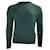 Apc A.P.C. Rundhals-Pullover aus grüner Wolle  - Ansicht 1