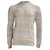 Apc A.P.C. Strickpullover aus cremefarbener Baumwolle Weiß Roh  - Ansicht 1