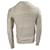 Apc A.P.C. Strickpullover aus cremefarbener Baumwolle Weiß Roh  - Ansicht 4