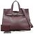 Autre Marque Borsa in pelle 2WAY Mauro Governa Marrone Bordò