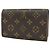 Billetera Monogram Louis Vuitton M61730 Castaño - vista 2