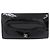 Cartera larga bifold negra Chanel Negro