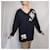 Escada blauer Wollpullover aus den 80ern mit Blumenmuster - Ansicht 6