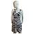 ✨ BCBG Max Azria Petites Kleid mit grafischem Muster Größe 36 ✨ Creme Dunkelbraun