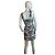 ✨ BCBG Max Azria Petites Kleid mit grafischem Muster Größe 36 ✨ Creme Dunkelbraun - Ansicht 7