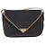 Saint Laurent Borsa a Spalla in Tela PVC Blu Navy Auth 129550 - vista 13