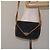 Saint Laurent Borsa a Spalla in Tela PVC Blu Navy Auth 129550 - vista 21