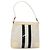 Borsa a Spalla GUCCI in Tela Bianco Oro 001 4231 Auth ti3314 D'oro