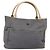 Autre Marque Bolso tote Burberrys Blue Label de lona gris plata auténtico 129965 Castaño