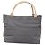 Autre Marque Bolso tote Burberrys Blue Label de lona gris plata auténtico 129965 Castaño - vista 2
