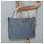 Autre Marque Bolso tote Burberrys Blue Label de lona gris plata auténtico 129965 Castaño - vista 20