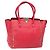 VALENTINO Borsa Rockstuds in pelle rosa e oro Auth bs27703 D'oro