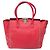 VALENTINO Borsa Rockstuds in pelle rosa e oro Auth bs27703 D'oro - vista 13