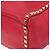 VALENTINO Borsa Rockstuds in pelle rosa e oro Auth bs27703 D'oro - vista 15