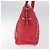 VALENTINO Borsa Rockstuds in pelle rosa e oro Auth bs27703 D'oro - vista 4