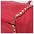 VALENTINO Borsa Rockstuds in pelle rosa e oro Auth bs27703 D'oro - vista 9