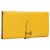Hermès Portafoglio HERMES in pelle gialla Auth BA3777 Giallo