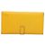 Hermès Portafoglio HERMES in pelle gialla Auth BA3777 Giallo - vista 2