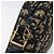 Borsa a Spalla in Tela Trotter Christian Dior Blu Navy Oro Auth 128360 D'oro - vista 10