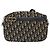 Borsa a Spalla in Tela Trotter Christian Dior Blu Navy Oro Auth 128360 D'oro - vista 13