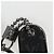 LOUIS VUITTON Eclipse Porte Cles Tab Key Holder metal Silver M63618 Auth 128810M Silvery Monogram - view 5