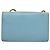 SAINT LAURENT Borsa a Spalla Betty Chain in Pelle Azzurra Chiara Oro Auth BA3801 D'oro Blu chiaro - vista 2