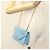SAINT LAURENT Borsa a Spalla Betty Chain in Pelle Azzurra Chiara Oro Auth BA3801 D'oro Blu chiaro - vista 21