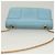 SAINT LAURENT Borsa a Spalla Betty Chain in Pelle Azzurra Chiara Oro Auth BA3801 D'oro Blu chiaro - vista 6