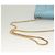 SAINT LAURENT Borsa a Spalla Betty Chain in Pelle Azzurra Chiara Oro Auth BA3801 D'oro Blu chiaro - vista 7