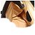 Céline Borsa a Spalla CELINE in Pelle Nera Oro Auth 128438 Nero D'oro - vista 20