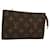 LOUIS VUITTON Monogram Bucket PM Accessory Pouch LV Auth SW1063 Cloth  ref.2358404