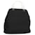 PRADA Borsa a mano in nylon nero argento Auth ti3274