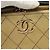 CHANEL Borsa a Spalla Matelassé in Camoscio Avorio Oro CC Auth 128451 D'oro Crudo - vista 17