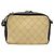 CHANEL Borsa a Spalla Matelassé in Camoscio Avorio Oro CC Auth 128451 D'oro Crudo - vista 2