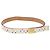 LOUIS VUITTON Monogramm Multicolor Gürtel Care Weiß LV Auth yk18692