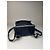 Vintage Courreges Paris Leder Rucksack navy und weiß - Ansicht 12