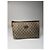 Ophidia Clutch in pelle vintage Gucci Plus marrone grigio - vista 13