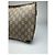 Ophidia Clutch in pelle vintage Gucci Plus marrone grigio - vista 6