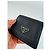 Vintage Prada Triangle Polyester leather wallet black - view 4