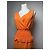 Vestido Vintage Givenchy Laranja M - vista 13
