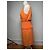 Vestido Vintage Givenchy Laranja M - vista 2